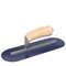 Steel City Trowels By Bon Bon 66-150 Finish Trowel, Round, Blue Steel, 12 X 4, Wood 66-150 - alternate 1